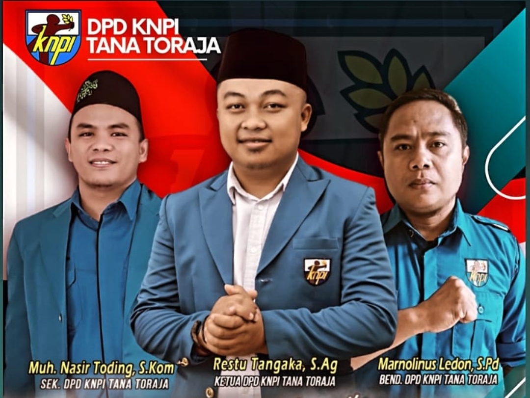 DPD KNPI Kabupaten Tana Toraja Ucapkan Selamat Dan Sukses Atas