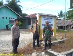 Sinergitas TNI-Polri dan Mahasiswa KKN Bersama Masyarakat Desa Pembuniang Kecamatan Malangke Barat