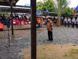 Welem Sambolangi Serahkan Jenasah Alm. Brikpol Eleazer Kinnong Pakidi Untuk Dimakamkan Secara Dinas Kepolisian