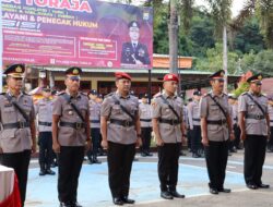 Kapolres Tana Toraja Pimpin Upacara Serah Terima Jabatan Kasat Intel, Kasat Reskrim Dan Kapolsek Makale