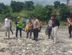 Kapolres Tana Toraja Bersama Kadis Lingkungan Hidup Meninjau Lokasi Diduga Adanya Aktivitas Tambang