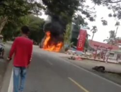 Klarifikasi Terkait Video Yang Beredar, Kebakaran Mobil di SPBU Bone-Bone