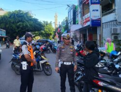 Sat Lantas Polres Parepare Dampingi Dishub, Laksanakan Penertiban Juru Parkir Liar