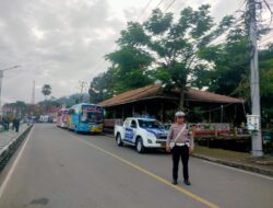 Beri Rasa Aman, Polres Tana Toraja Kawal Pemberangkatan Jamaah Haji Tahun 2024