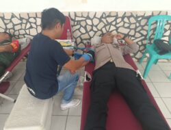 Polres Tana Toraja Berpartisipasi Ikut Aksi Donor Darah Peringati HUT Ke – 67 Kodam XIV/Hsn Tahun 2024