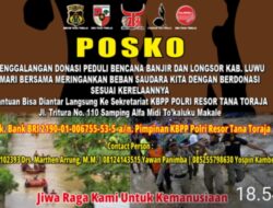 Mari Berbagi untuk Korban Banjir dan Longsor di Kabupaten Luwu