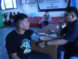 Maknai Hari Jadi Pancasila, GMKI dan BEM Akkes Sinar Kasih Prakarsai Aksi Donor Darah