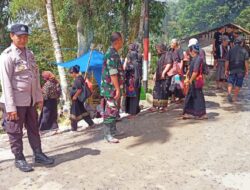 Aman, Tertib Dan Lancar, Ini Bentuk Layanan Yang Di Berikan Polres Tana Toraja Pada Upacara Kematian (Rambu Solo)