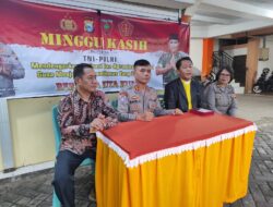 Minggu Kasih Polda Sulsel Hadir di Gereja Toraja Jemaat Biringkanaya