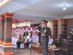 Polres Tana Toraja Gelar Upacara HUT Bhayangkara ke 78