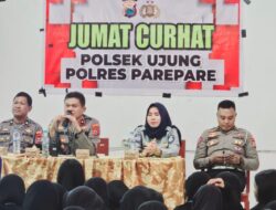 Sambut Ajaran Baru Tahun 2024 Polsek Ujung Edukasi Pelajar di SMAN 4 Kota Parepare