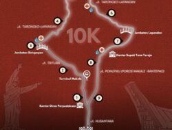 Lakipadada Run 10K, Polres Tator Rekayasa Lalin
