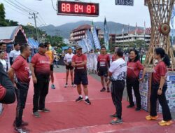 Polres Tator Turunkan Ratusan Personil Pengamanan, Lakipadada Run 10K Aman Dan Tertib