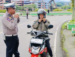 Hari Pertama Ops Patuh 2024, Polres Tator Gelar Sosialisasi Dan Himbauan