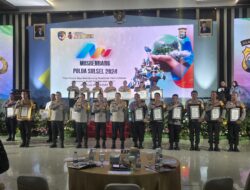 Polres Luwu Utara kembali Terima Penghargaan prestisius dari KAPOLRI di Musrenbang Polda Sulsel 2024