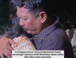 TANGIS ANAK NELAYAN DARI PULAU TERLUAR PECAH, SAAT LOLOS JADI POLWAN