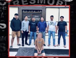 Di-backup Resmob Polres Gowa, Polres Luwu Utara Berhasil Ringkus Pelaku Pencurian Motor di Luwu Utara.