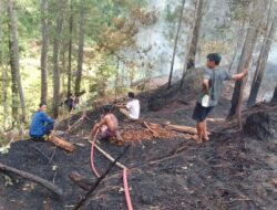 Kapolsek  reaksi  cepat  tangani kebakaran