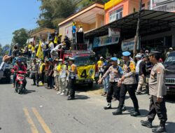 Pengamanan Ketat Polres Tator, Pengundian Nomor Urut Paslon Pilkada Serentak 2024 di Tana Toraja