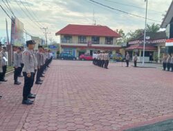 Pimpin Apel Perdana sebagai Wakapolres Luwu Utara, KOMPOL ANDI MUH. SYAFEI, S.Sos., M.H. Tekankan Kedisiplinan dan Tanggung Jawab