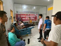 Wujud Kepedulian Sesama, Polres Tana Toraja Gelar Donor Menyambut HUT Humas Ke-73