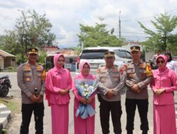 Kapolres Luwu Utara Pimpin Wisuda dan Purna Bakti Kabag Ren, Ini Pesan yang Disampaikan