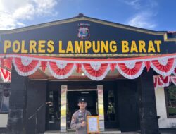 Tangkap Pelaku Curanmor Saat Lepas Dinas, Personel Polda Lampung Dapat Hadiah Sekolah Inspektur Polisi dari Kapolri