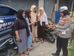 Kembali, Sat Lantas Polres Parepare Lakukan Edukasi Tertib Lalin Melalui Penerangan Keliling