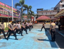 Kesiapan Pilkada 2024 Tana Toraja , Polres Tator Rutin Latihan Dalmas