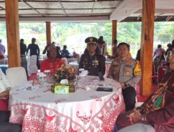 Kapolres Tana Toraja Hadiri Pembukaan Sidang Raya PGI XVIII