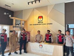 Demi Pilkada Aman, Polres Luwu Utara Tingkatkan Patroli Rutin di Gudang Logistik dan Kantor KPU