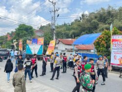 Debat Publik Paslon Berjalan Aman dan Tertib, Polres Tana Toraja Terjunkan 108 Personil