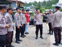 Kapolres Tator Cek Langsung Kesiapan Pengamanan Kunjungan Wakil Presiden