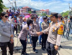 Kapolres Tana Toraja Pimpin 189 Personel Amankan Kampanye Akbar