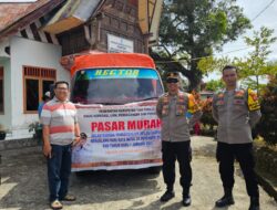 *Polres Tator Amankan Kegaiatan Pasar Murah*