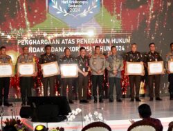 *Kapolda Sulsel Menerima Penghargaan “KPK Award” 2024 Atas Penegakan Hukum Tindak Pidana Korupsi*