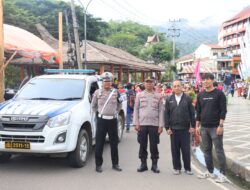 Polres Tator Amankan Giat Kamp Natal Sekolah Minggu
