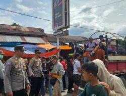 Polres Tator Amankan Kegaiatan Pasar Murah