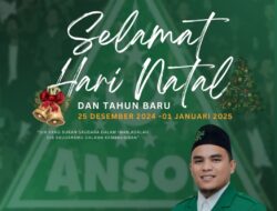 GP Ansor Toraja Raya Apresiasi Pelaksanaan Natal Umum KIBAID 2024 Sebagai Wujud Toleransi