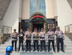 Polres Tator Turunkan 142 Personil, Perayaan Natal Berjalan Kondusif