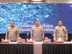 Kapolda Sulsel Pimpin Rapat Anev Siskamtibmas dan Operasi Mantap Praja Pallawa 2024-2025 Pilkada Serentak