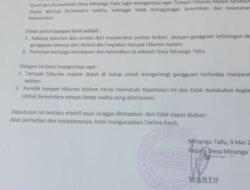 Sukamaju Berbenah, THM Cakkaruddu Ditutup Demi Keamanan Masyarakat