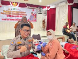 Sambut Hari Bhayangkara ke-79, Polres Luwu Utara Gelar Bakti Kesehatan Donor Darah: IPDA H. Muhammad Agus Catatkan Donasi Ke-60 Kali
