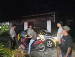 Ciptakan Rasa Aman, Polsek Bone-Bone Intensifkan Patroli Malam