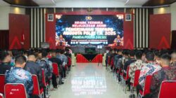 Wakapolda Sulsel Pimpin Sidang Terbuka Kelulusan Akhir Penerimaan Terpadu Anggota Polri T.A. 2025 Panda Polda Sulsel