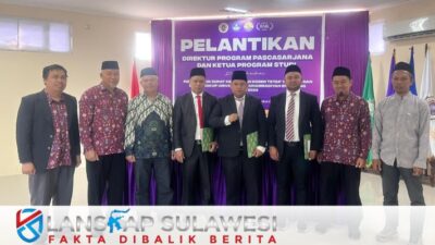 UNIMEN Resmi Miliki Program Pascasarjana, Rektor Kukuhkan Direktur dan Ketua Prodi
