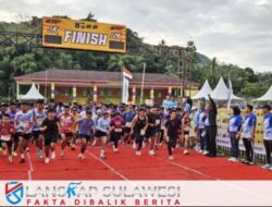 Ribuan Peserta Ikuti Massenrempulu Bhayangkara Run 2025 di Enrekang