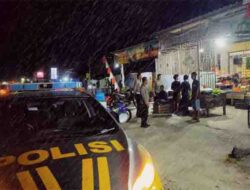 POLSEK BONE-BONE GELAR PATROLI DIALOGIS, CIPTAKAN SUASANA AMAN DI MALAM HARI
