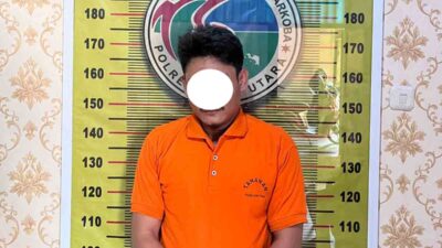 POLRES LUWU UTARA RINGKUS PETANI PEMILIK 25 SACHET SABU DI DESA WAETUO