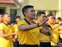 Polda Sulsel Gelar Olahraga Bersama dalam Rangka HKGB ke-73 Tahun 2025